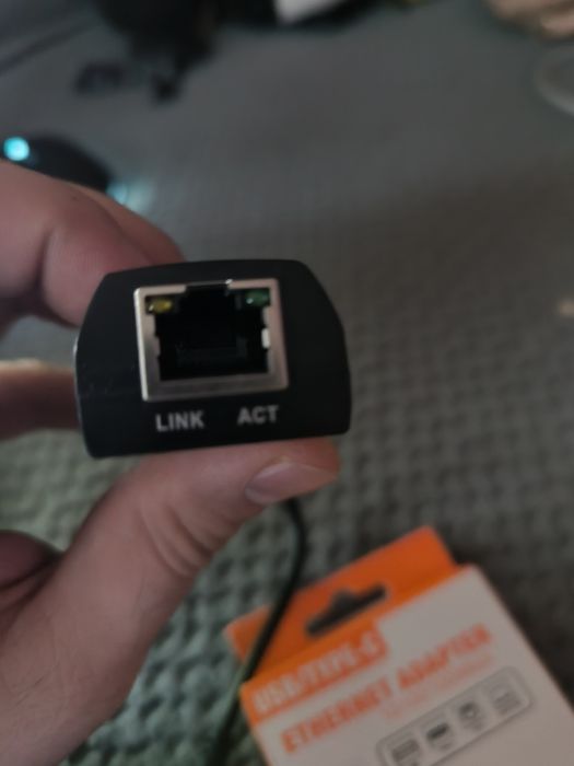 Гігабітний USB LAN RJ45 адаптер  перехідник USB 3.0 - Ethernet