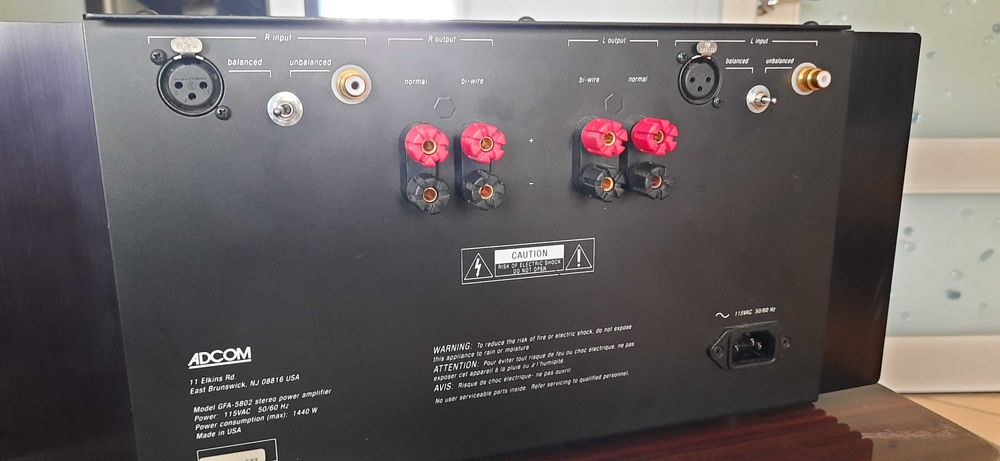 Adcom GFA-5802 підсилювач потужності!