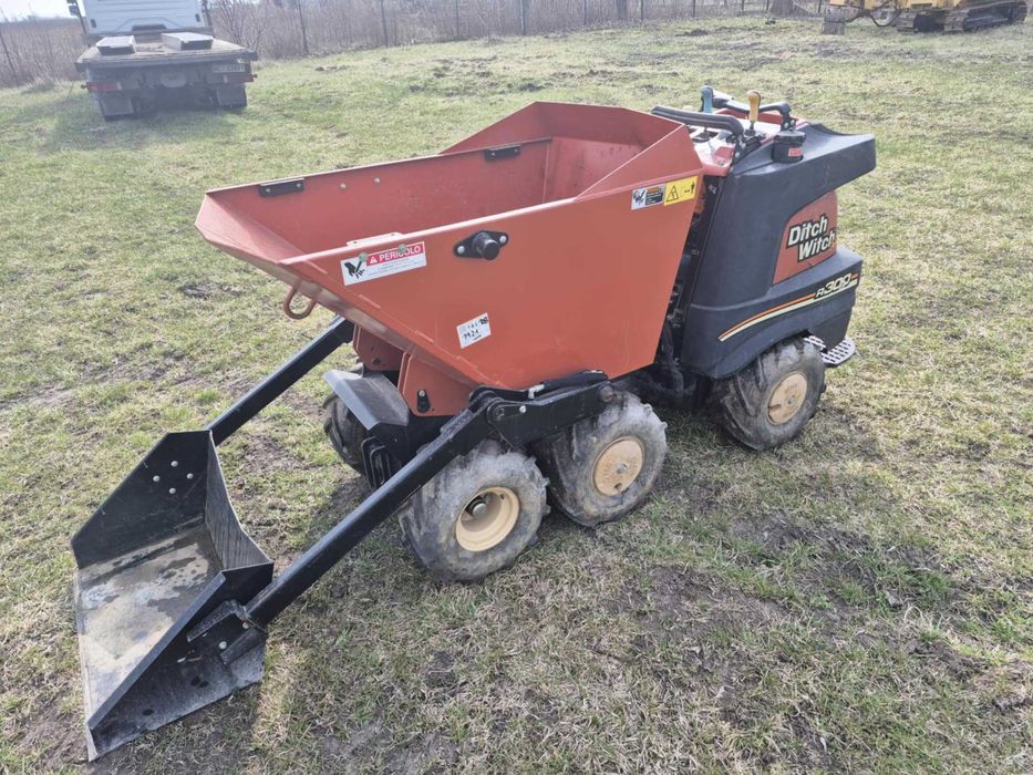 Wozidło budowlane samozaładowcze Ditch Witch r300 zahn
