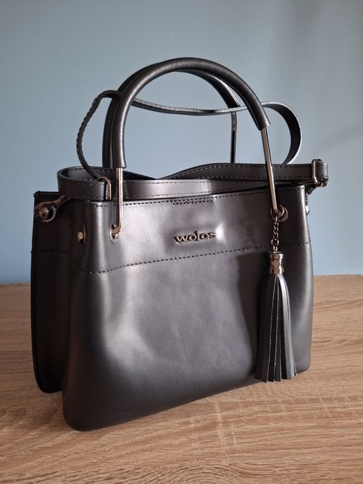 Skórzana torebka Wojas