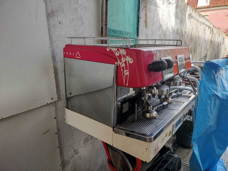 Maquina de Café profissional + moedor de café