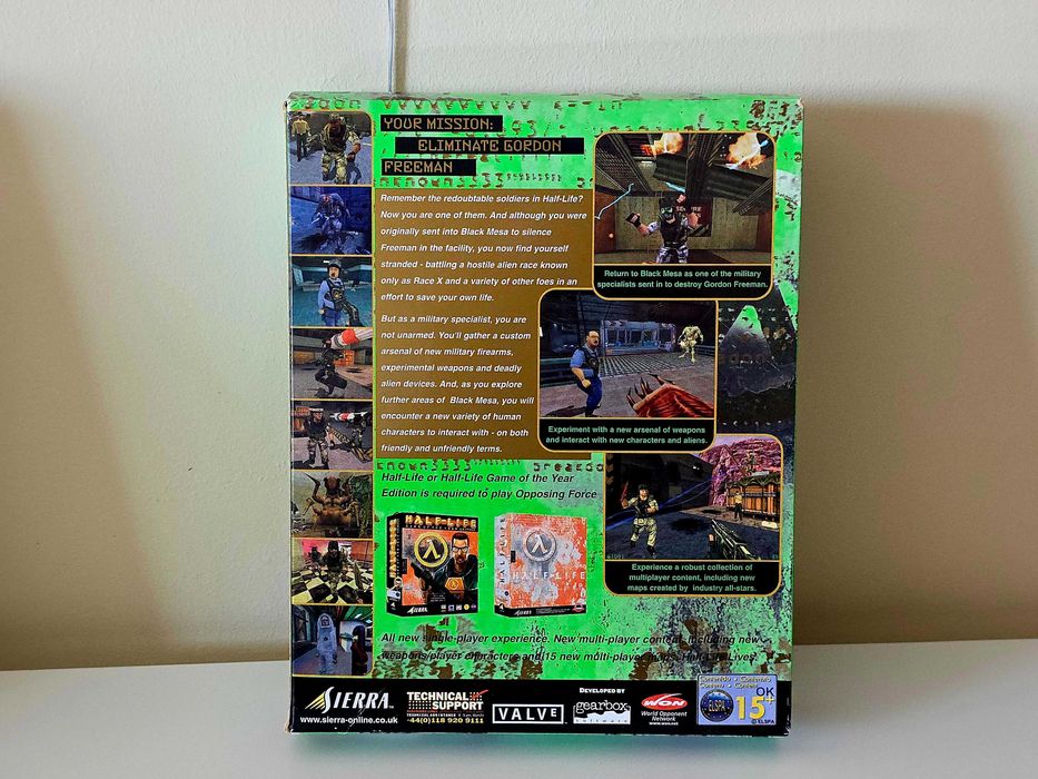 Half Life Opposing Force - Big Box ENG edycja kolekcjonerska PC
