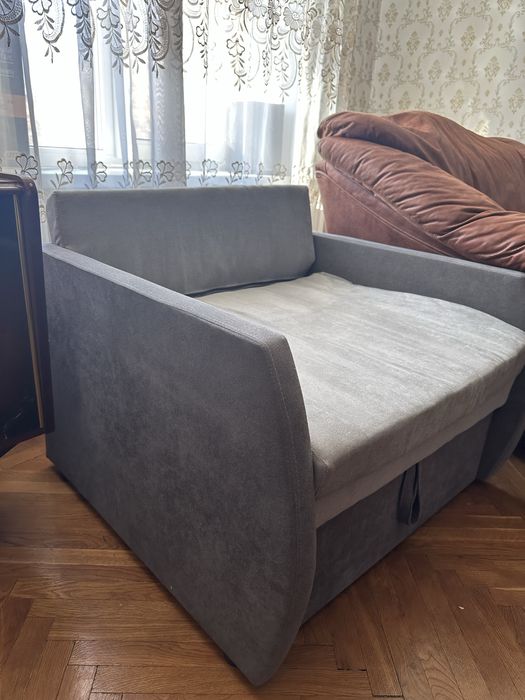 Компактное кресло-кровать, кресло раскладное, детский диванчик