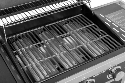 grill gazowy nebraska activa 3+1 żeliwny ruszt