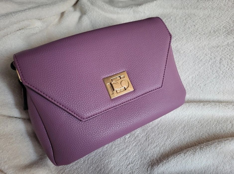 Torebka Nobo purpurowa liliowa