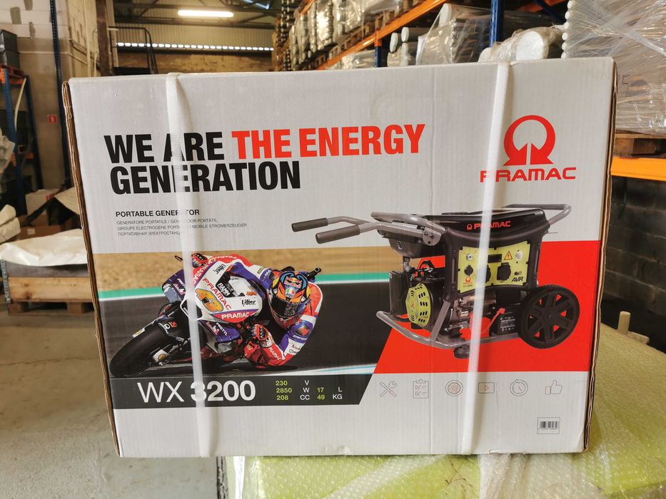 Wrocław 24h tel, agregat nowy Pramac 3kW z rozrusznikiem WX3200 +CONN