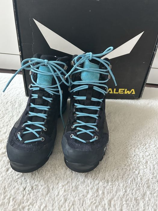 Buty wysokogórskie Salewa r.38  navy/blue