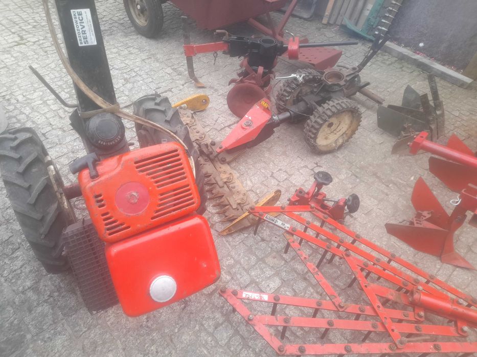 Terra Vari, dzik, traktorek, glebogryzarka- osprzęt