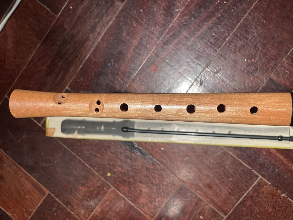 Flauta marca Zamir para iniciantes anos 70