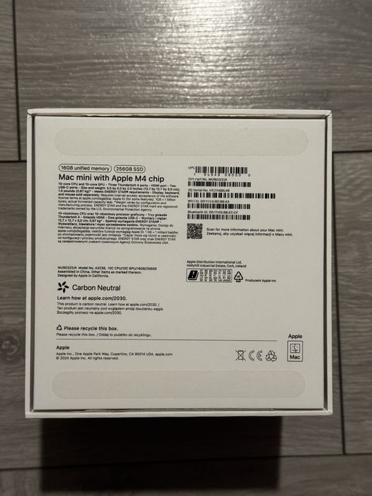 Mac mini M4 256gb