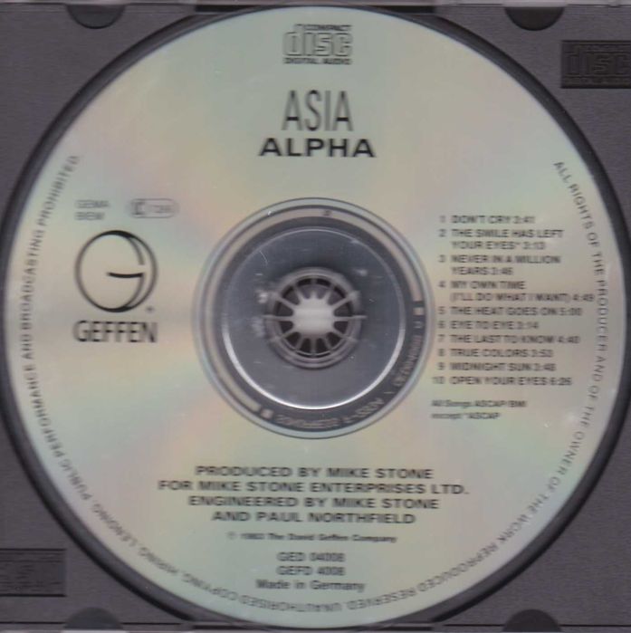 Cd Asia  -  Alpha64729826381057122