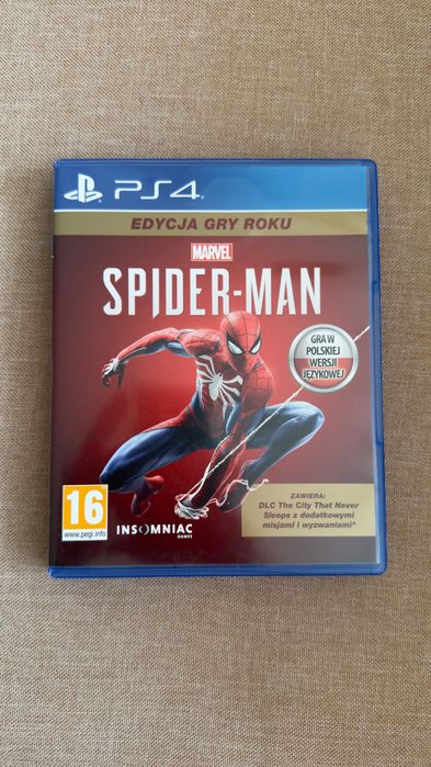 Spider-Man konsola PS4