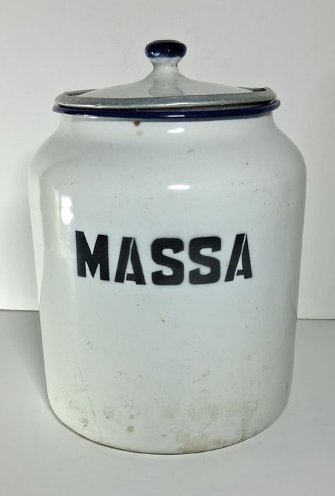 Frasco antigo esmaltado
