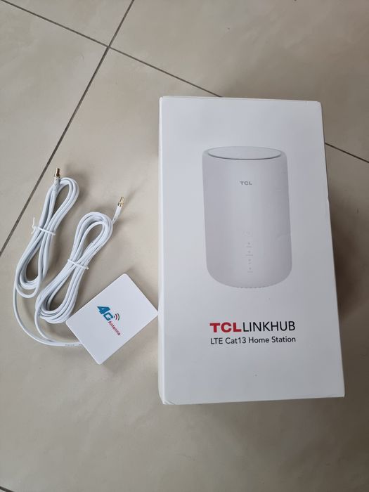 Router LTE 4G TCL Linkhub hh130vm antena 600 Mbps szybki internet tlc