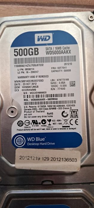 Various 3.5" HDDs447155960818575362