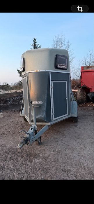 Boeckmann Böckmann duo przyczepa do koni