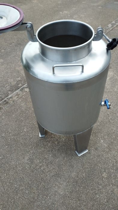 Cuba de 50 litros  em inox para vinho ou azeite