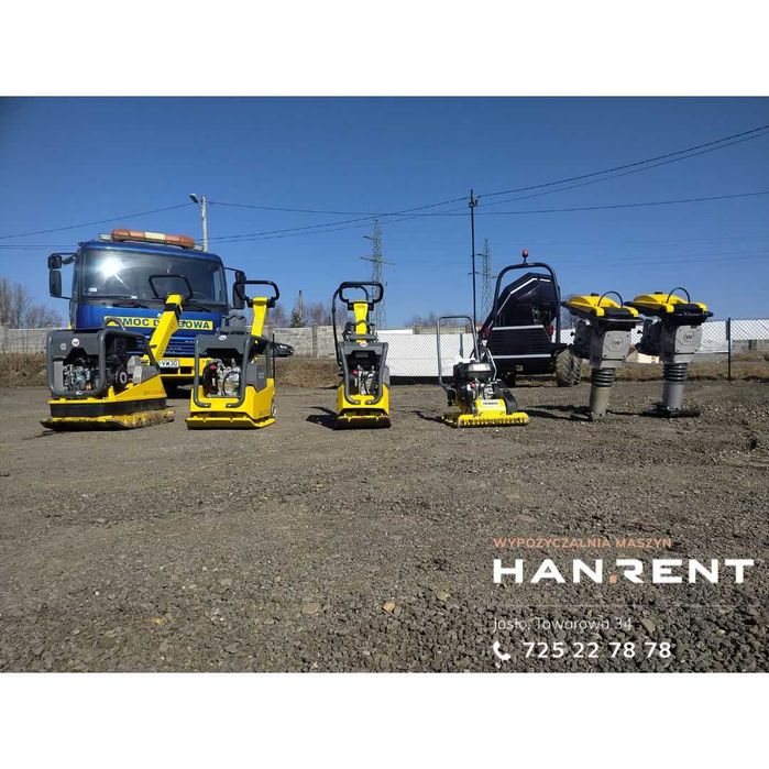 Rębak spalinowy - wypożyczalnia maszyn HANRENT