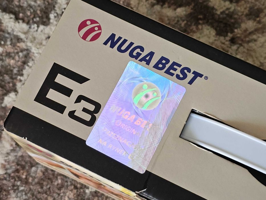 Nuga Best E-3 gwarancja 12 mc-y pas brzuch masażer stymulacja