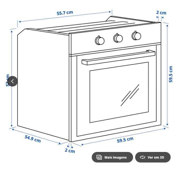 Forno / Placa indução IKEA