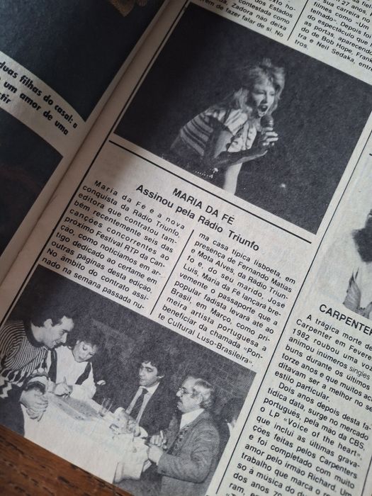 Revista nova gente 1984 Maria da Fe