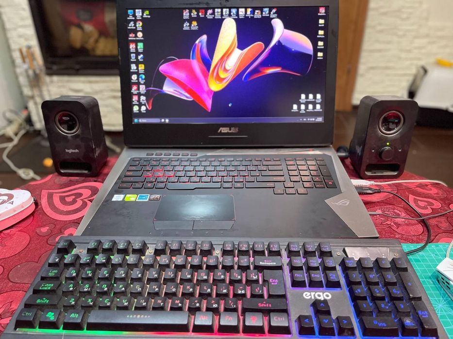 Asus rog g752 video 8Gb/ Ram32