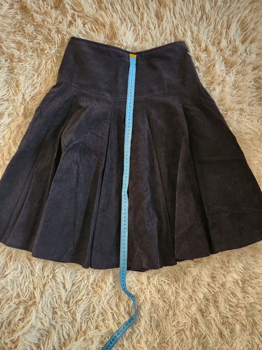 Пишна спідниця під замш