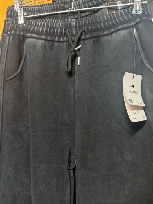 Брючки  Мом под джинс на меху, 2ХL, 3 XL ,кач трикотаж премиум качеств