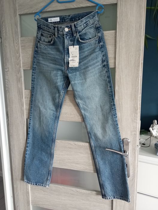 Spodnie jeansowe damskie Zara rozmiar 36 nowe