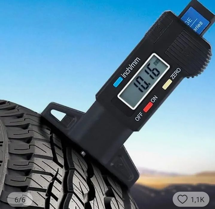 Глубиномер протектора шин