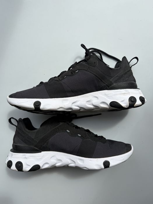 Кросівки Nike React Element 55 Black White