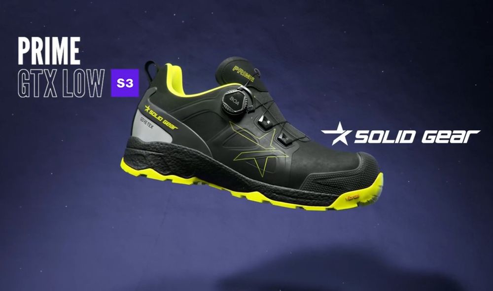 Buty robocze Solid Gear Prime GTX LOW S3 r.46 BOA