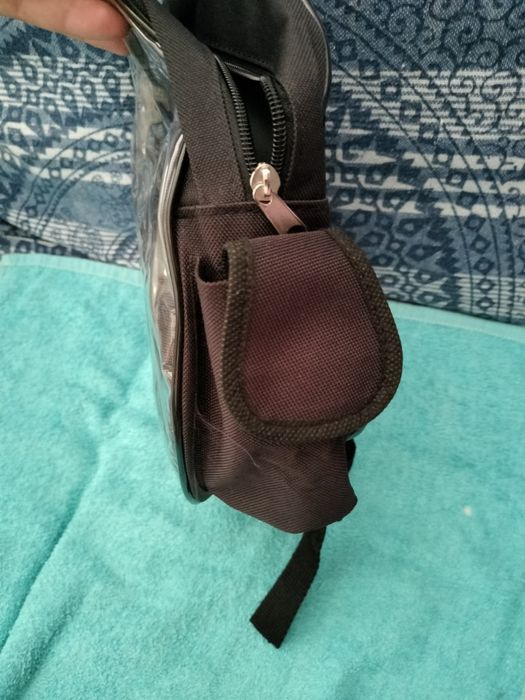 Mochila de Criança frente transparente