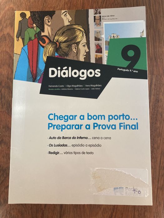 Manual e Caderno de Atividades “Diálogos” Português 9o ano