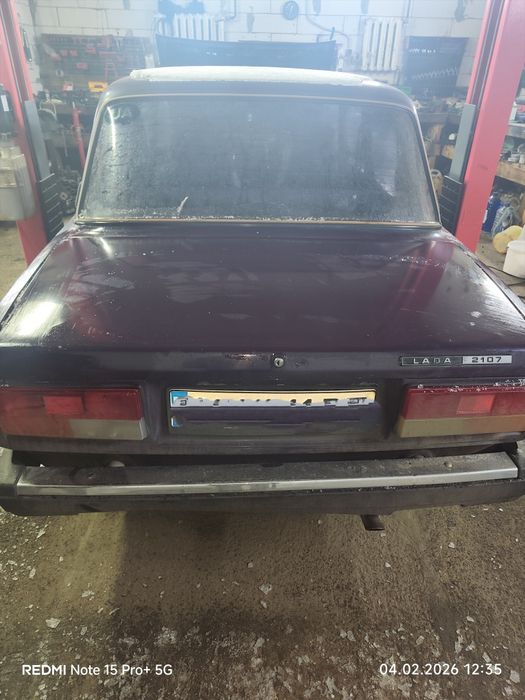 Бампер задній ваз 2107
