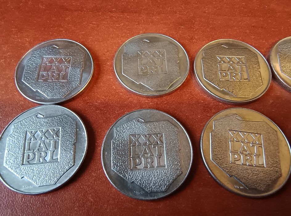 10x mapka PRL oryginalne