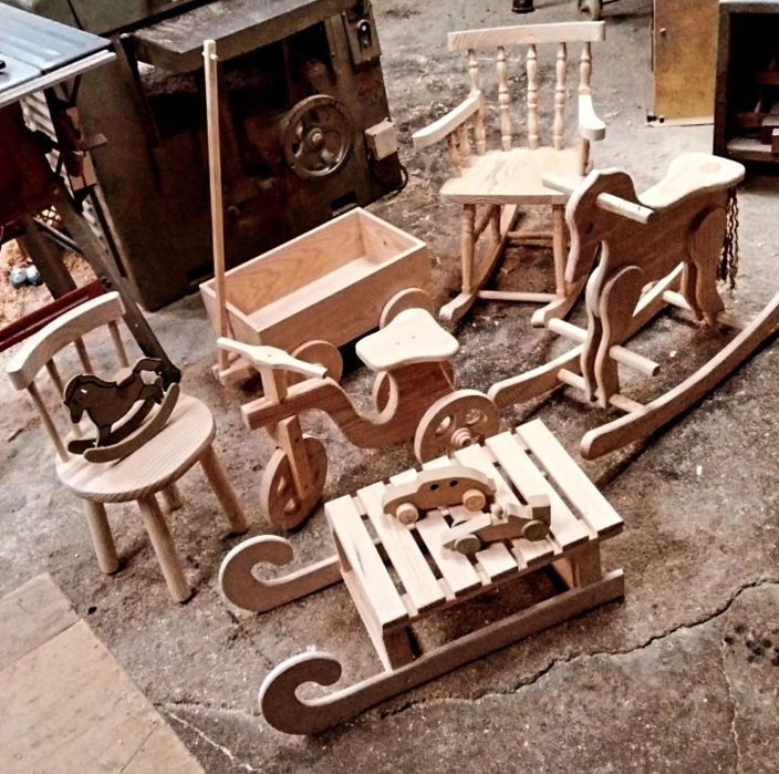 Brinquedos de madeira