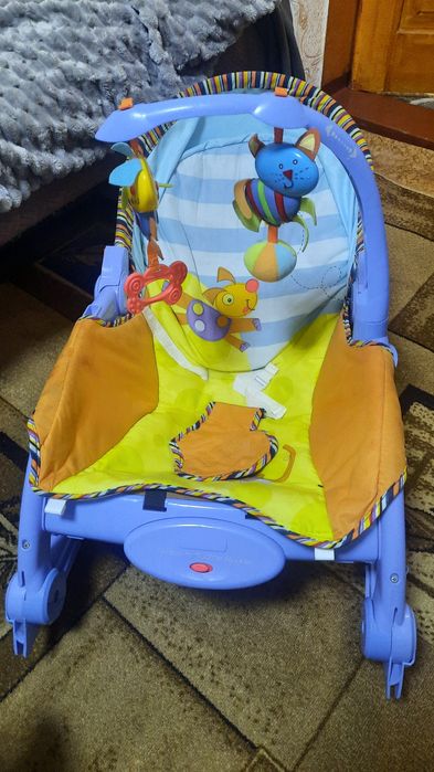 Крісло шезлонг дитяче Joy Toy