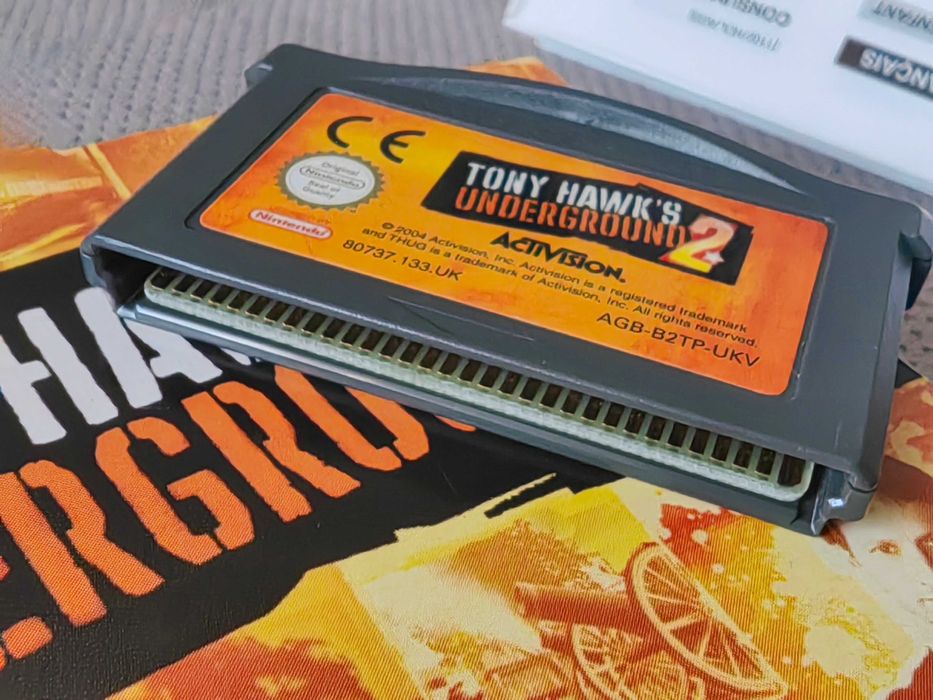 Tony Hawk's Pro Skater Underground 2 Nintendo Game Boy Advance 3xA bdb