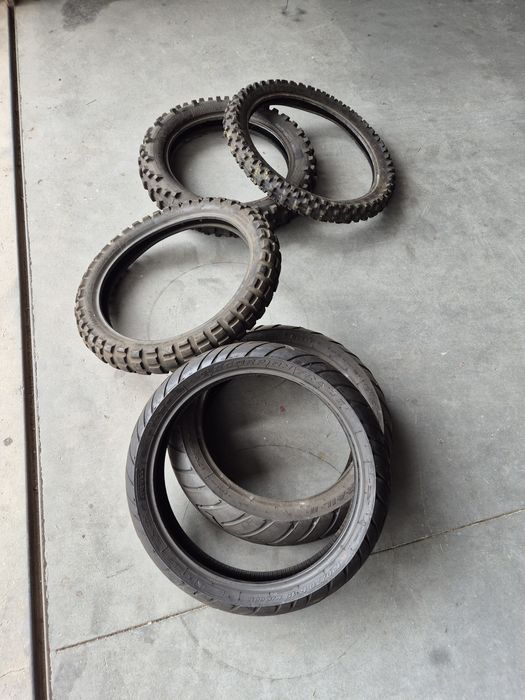 Pneus usados em bom estado