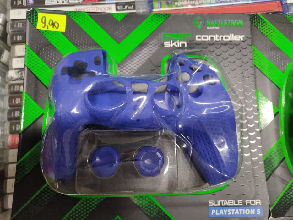 Nakładka skin na pada + 2x gumki na joystick ps5. Różne kolory
