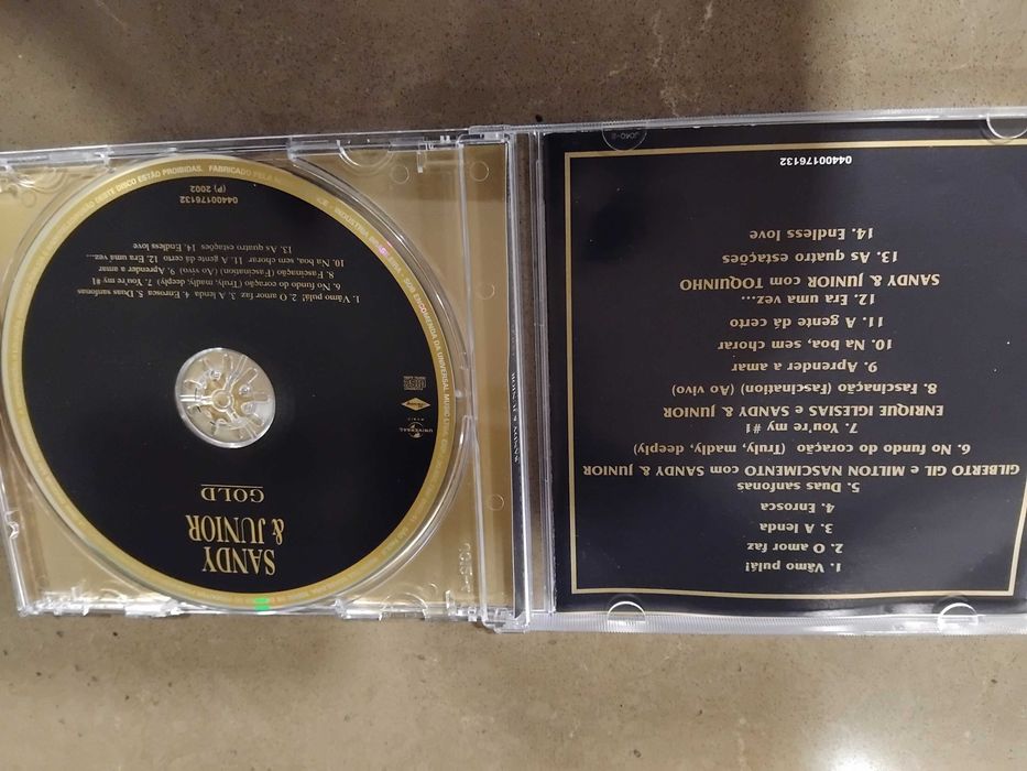Sandy e junior  Álbum  Gold