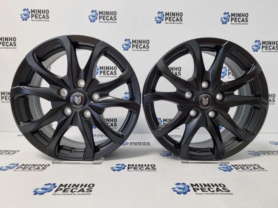 Jantes FOX OPUS em 16 Satin Black (5x118)