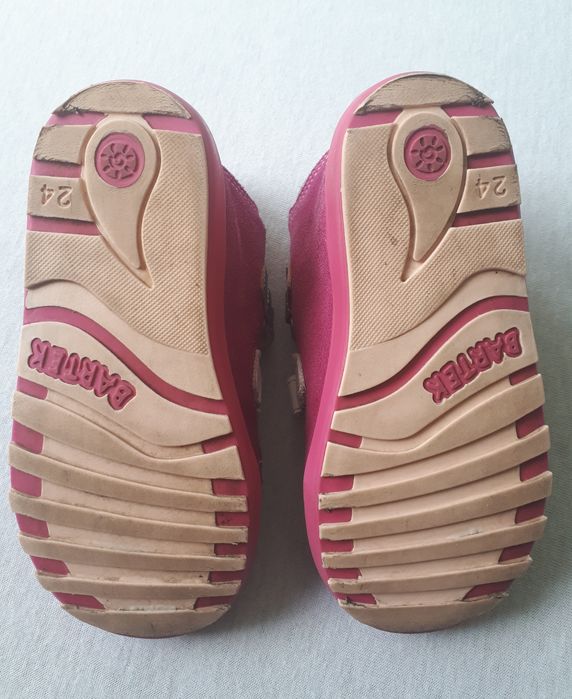 Buty przejściowe Bartek r.24, półbuty dla dziewczynki
