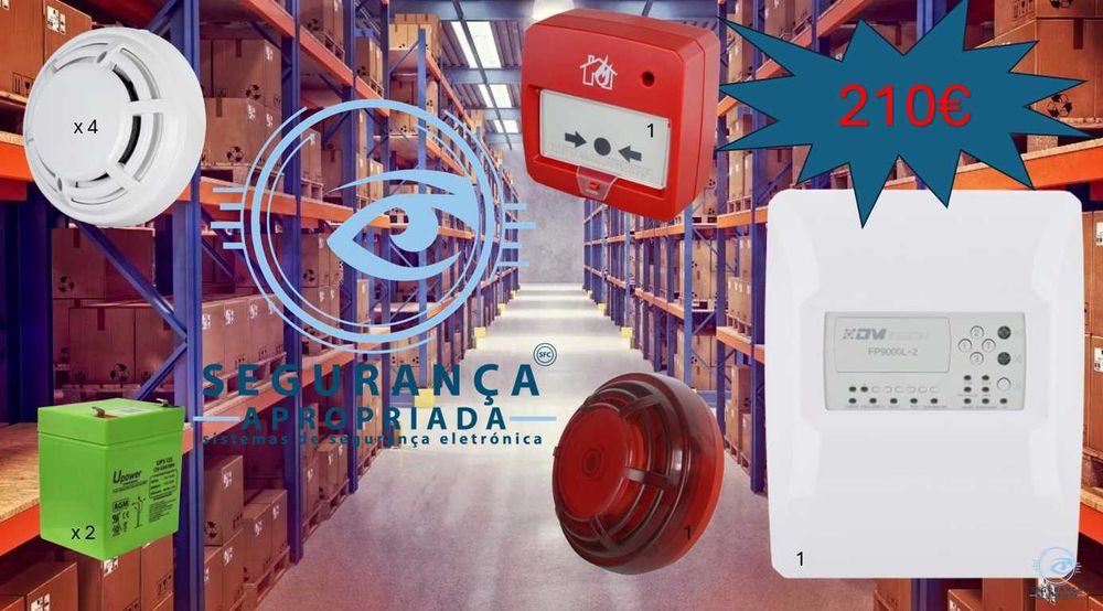 Kit Incêndio Completo
