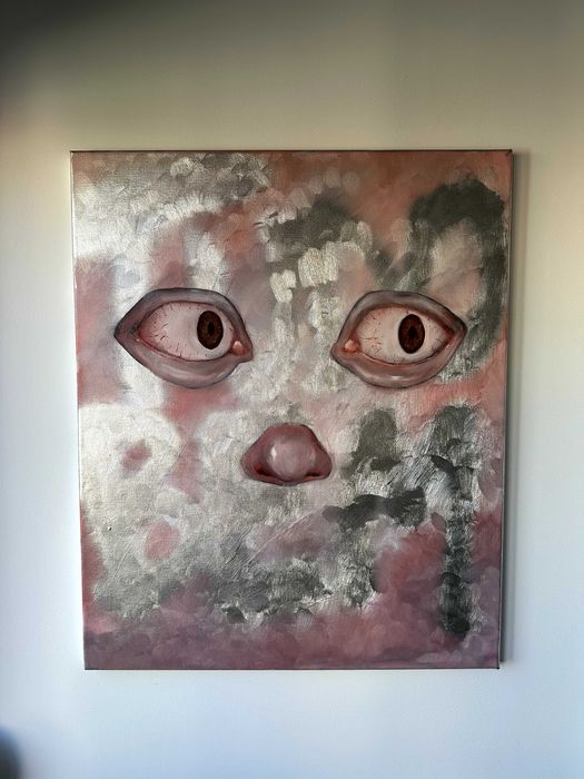 Original Artwork – “It’s Okay” – Oil and Spray Paint on Canvas
