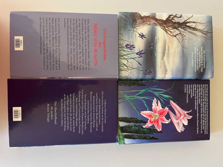 Книги Меріон Зіммер Бредлі із серії «Авалон» німецькою. Комплект