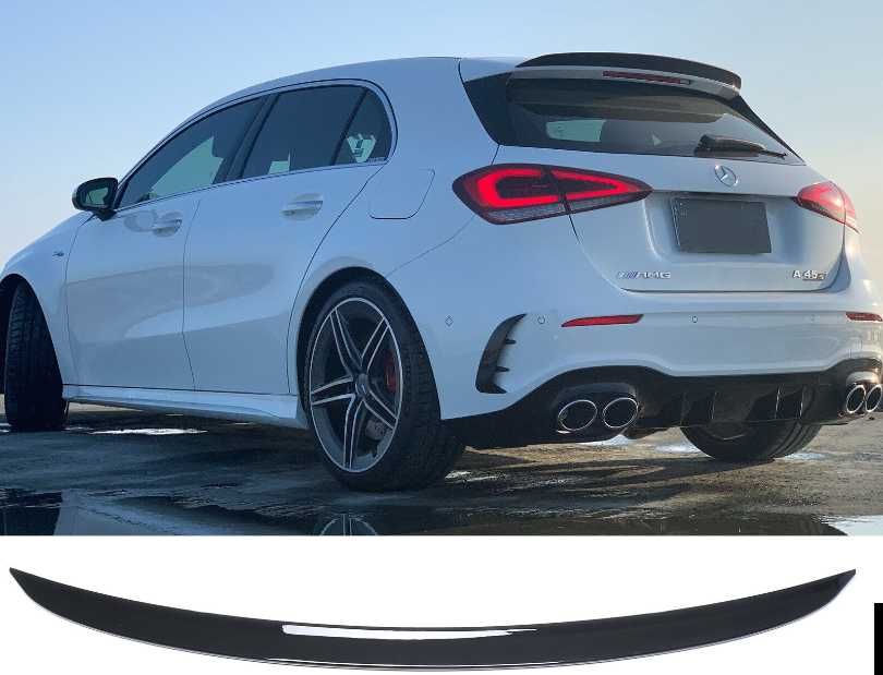 Spoiler Lotka Mercedes HATCHBACK W177 CZARNY POŁYSK