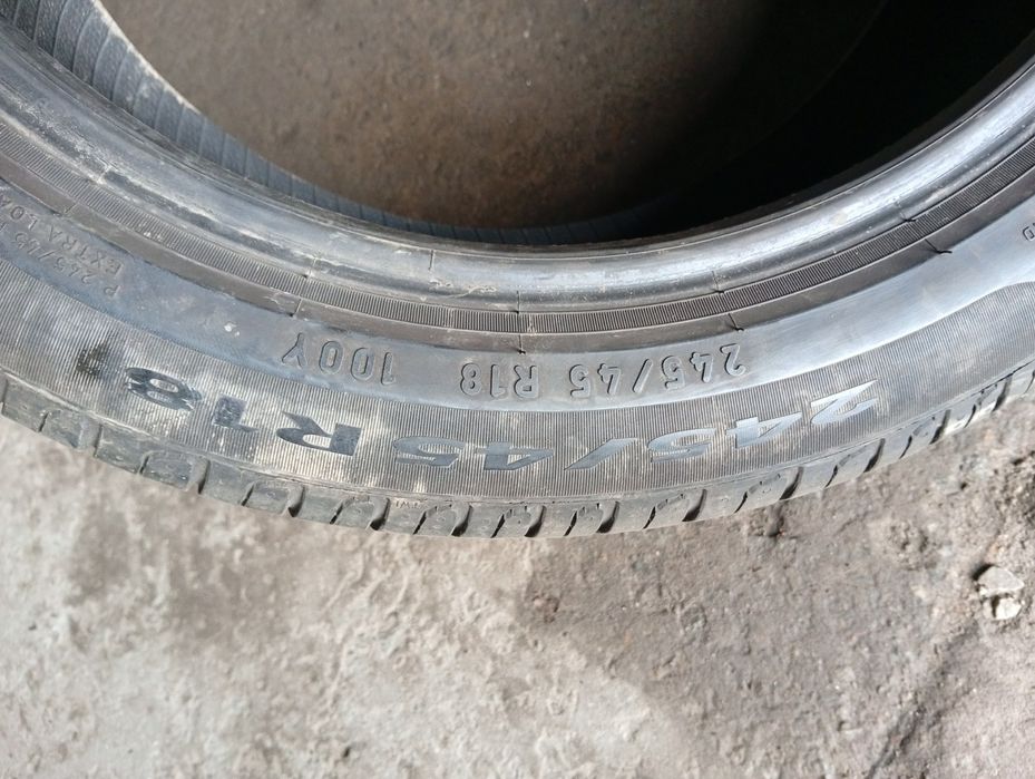 245.45.18 Pirelli 4шт літо шини б/у Харків шиномонтаж