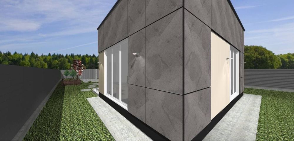 Одноэтажный дом |90 кв.м|4 сотки|Рассрочка 5 лет | Червоный Хутор